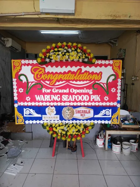 Papan Bunga Ucapan Selamat Jatingarang Bayan