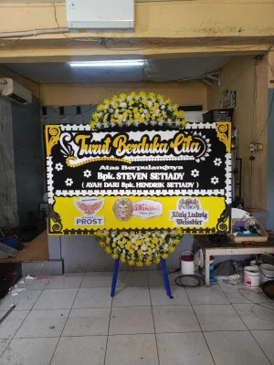 Papan Bunga di Jatingarang Bayan