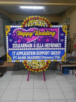 Papan Bunga di Jatingarang Bayan